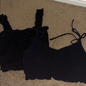 2 cute crop tops